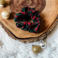 Holiday Plaid Scrunchie