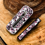 Pink Ghost Glitter Clip