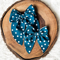 Midnight Blue Dot Whimsy