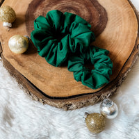 Emerald Scrunchie