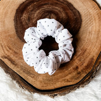 Swiss Cross Minimalist Scrunchie