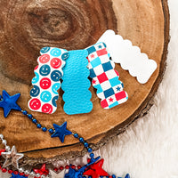 Patriotic Smiley Snaps