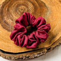 Maroon Scrunchie