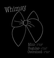 Solid Black Whimsy