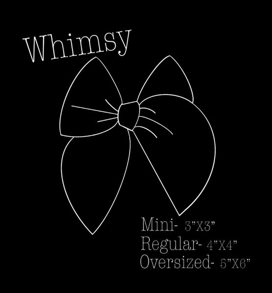 Solid Black Whimsy