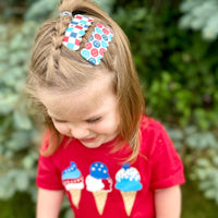 Patriotic Smiley Snaps