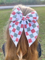 Muted Christmas Checker Whimsy