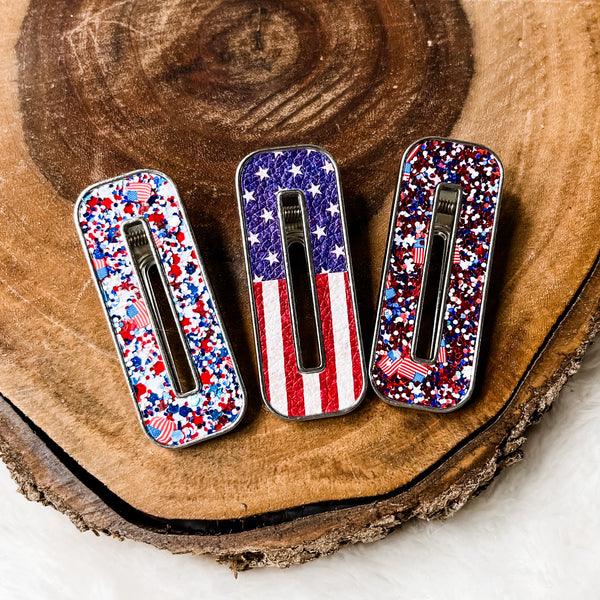 Patriotic Window Clip