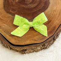 Lime Girly Glitter Blakely