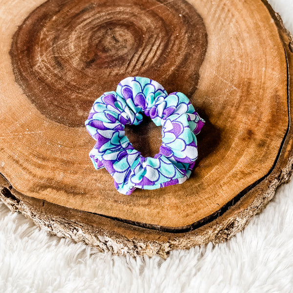 Mermaid Scales Scrunchie