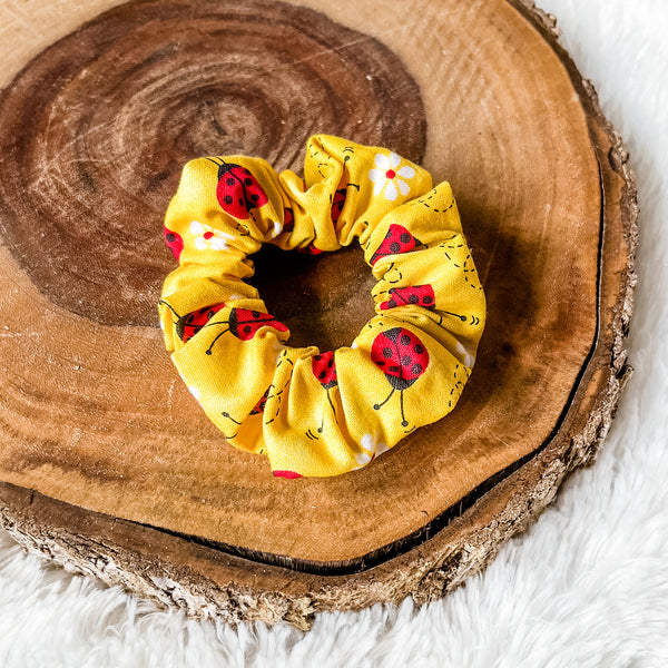 Ladybugs Scrunchie