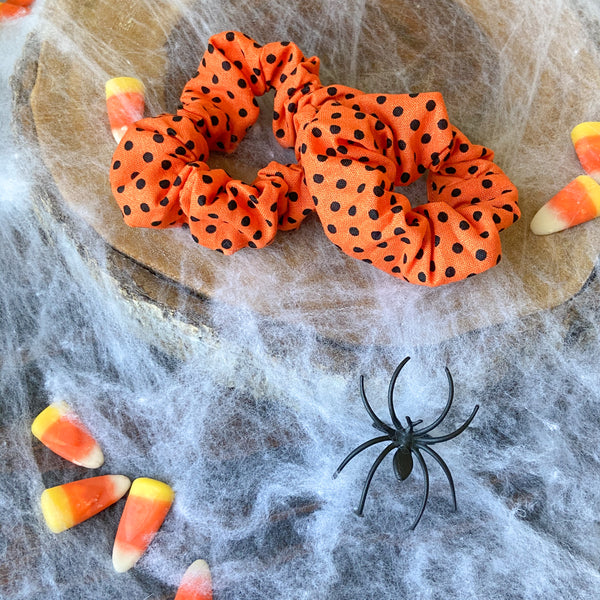 Jack o’ lantern Scrunchies