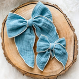 Marina Blue Gauze Whimsy