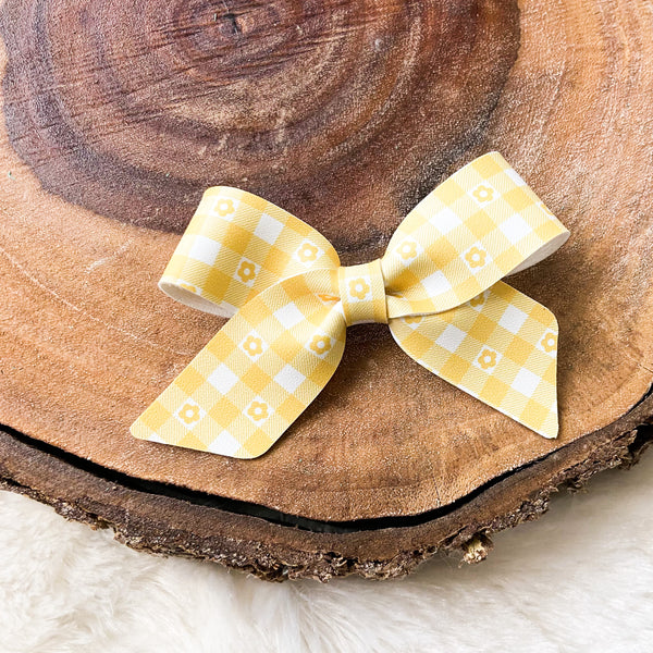 Yellow Daisy Gingham Blakely